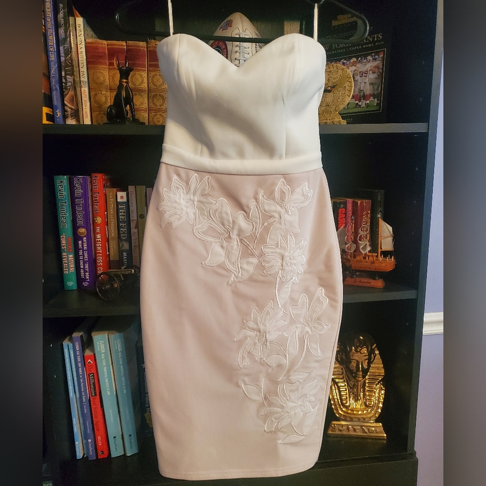 ASOS LIPSY Strapless Dress